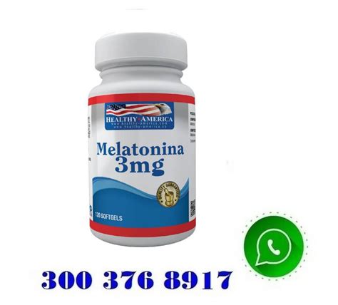 Melatonina X 3 Mg X120 Capsulas ⋆