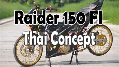 Thailook Raider 150 Thai Concept Black Thailook MOD