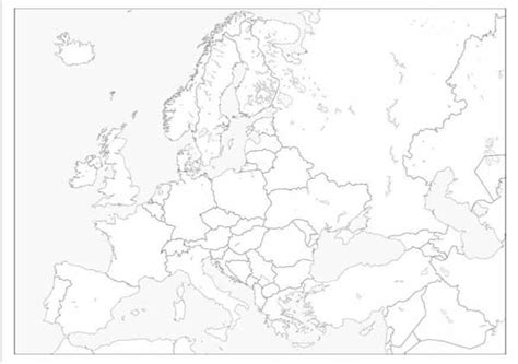 Mapa Europa Para Colorir Hot Sex Picture