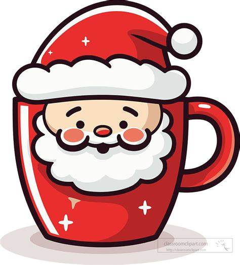 Cute Santa Clipart: Festive and Adorable Graphics for the Holidays