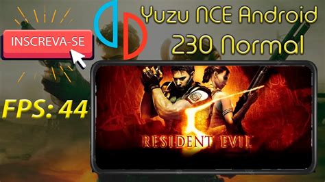 Yuzu Nce Normal Android Teste Resident Evil Youtube