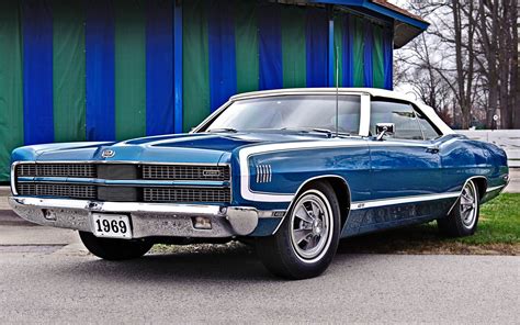 Download Vehicle 1969 Ford Galaxie Xl Hd Wallpaper