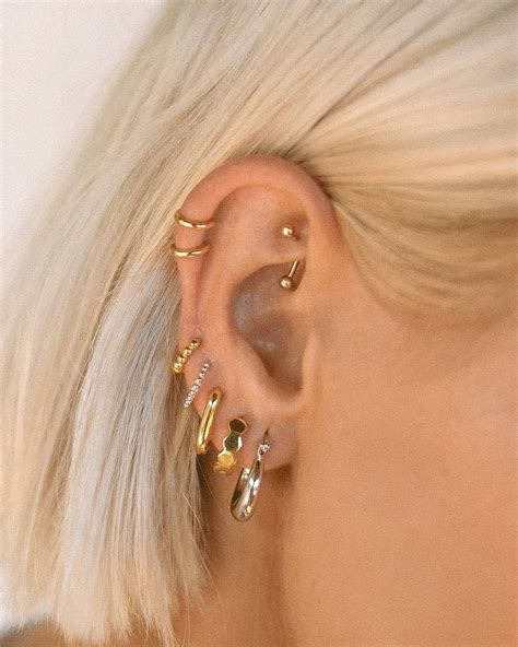 Luv Aj On Instagram Mixed Metal Stacks On Karissasparke For Some Ear