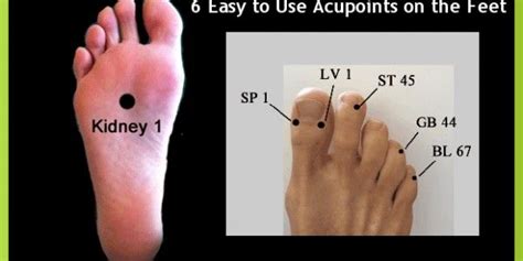 Activate All 6 Meridians With Theses Toe Acupoints Massage Pressure