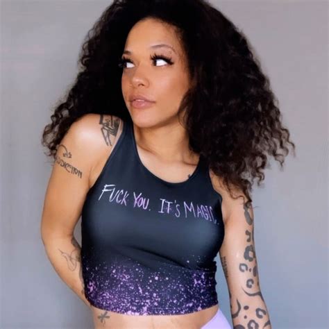 Fuck You Its Magic Crop Unicorn Skeleton Unicorn Tank Goth Active Wear Rave Crop Pink