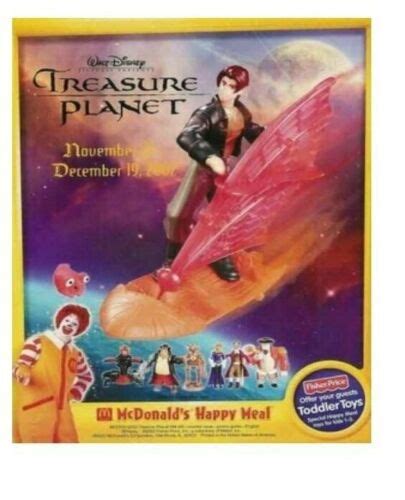 Disney S Treasure Planet Mcdonalds Happy Meal Toys U Pick Ebay