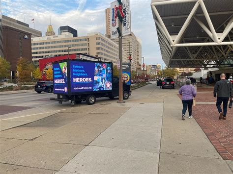 The National Police Association Mobile Billboard Shares The Support The