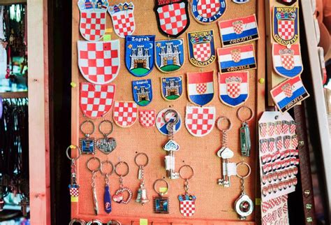 Croatian souvenirs stock image. Image of hand, shot, mediterranean - 50569549