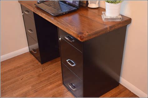 Corner Desk With Filing Cabinet - Cabinet #46374 | Home Design Ideas