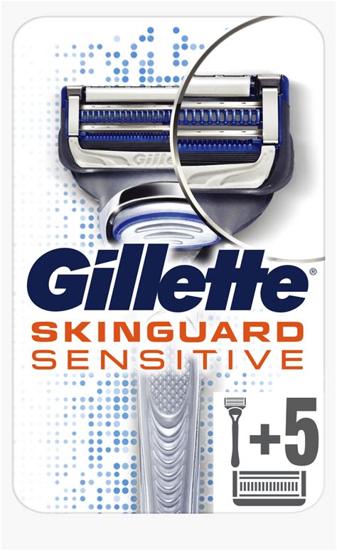 Gillette Skinguard Sensitive, HD Png Download - kindpng