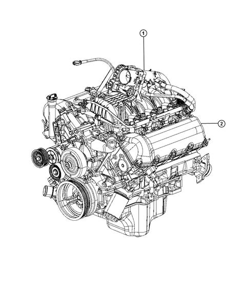 Jeep Liberty Engine Long Block Remanufactured Service Assembly