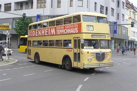 Berlin BVG DD D2U64 1629 Typ Büssing D2U Aufbau O K D2U Flickr