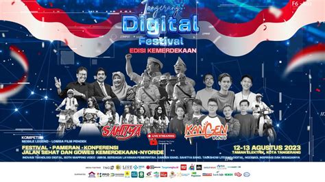 Live Gerak Jalan Indah Kemerdekaan Pembukaan Tangerang Digital Fest