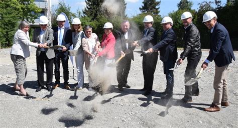 Spatenstich für Qualifizierungs und Wohnprojekt Meilenstein für