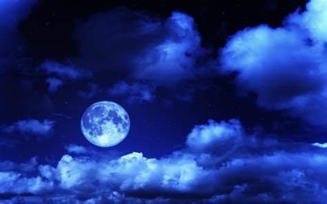 Blue Moon Wallpaper - WallpaperSafari