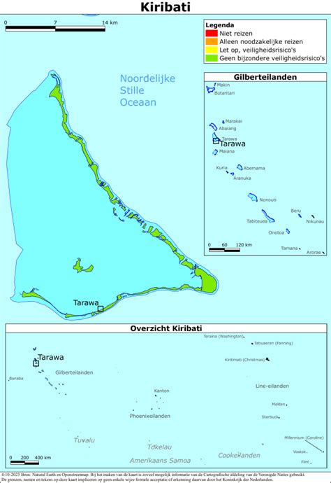 Kaart Bij Reisadvies Kiribati Reisadvies Kiribati Ministerie Van