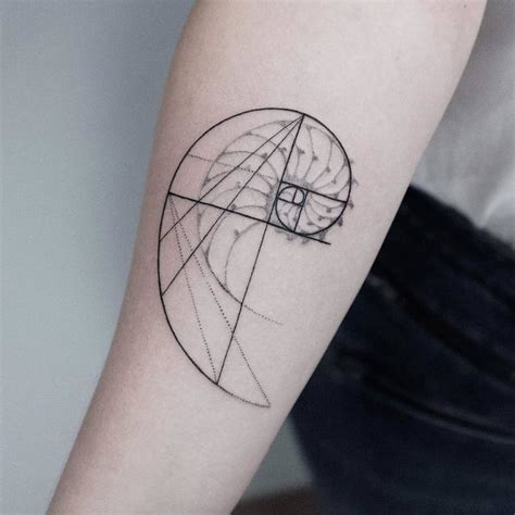 Golden Ratio Tattoo Triangle