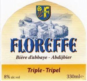 Drink Label Floreffe Tripel 14 Brouwerij Lefebvre BelgiumCol BE