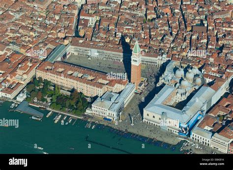 Aerial view of Piazza San Marco, Venice, Italy, Europe Stock Photo - Alamy