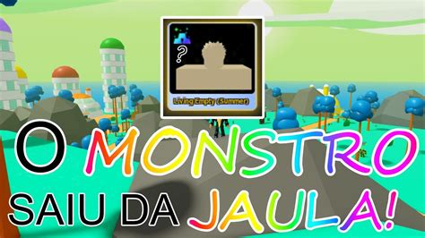 O MONSTRO SAIU DA JAULA Anime Fighters Simulator Roblox YouTube