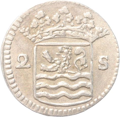 Zeeland Dubbele Wapenstuiver 1735 Theo Peters Numismatiek Filatelie