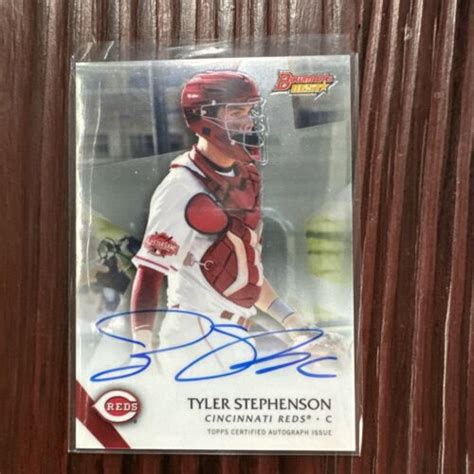 2015 Bowman S Best Best Of 2015 Auto Tyler Stephenson B15 TS EBay