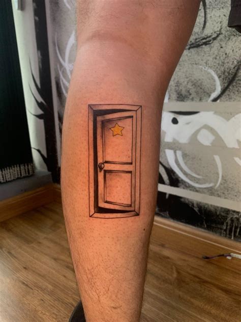 I Did It Subspace Door Tattoo Scottpilgrim