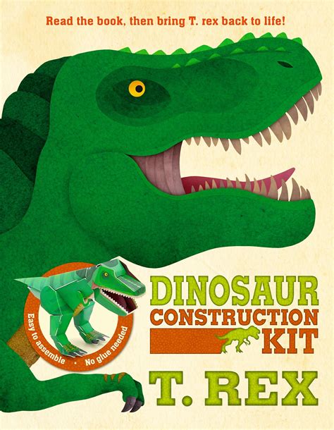 Jon Woodward Dinosaur Construction Kit T Rex Childrens Book