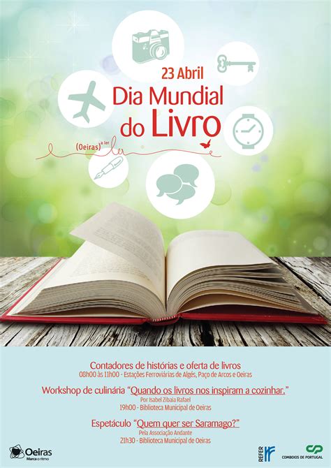 Dia Mundial Do Livro Bibliotecas De Oeiras Surpreendem Utentes Dos