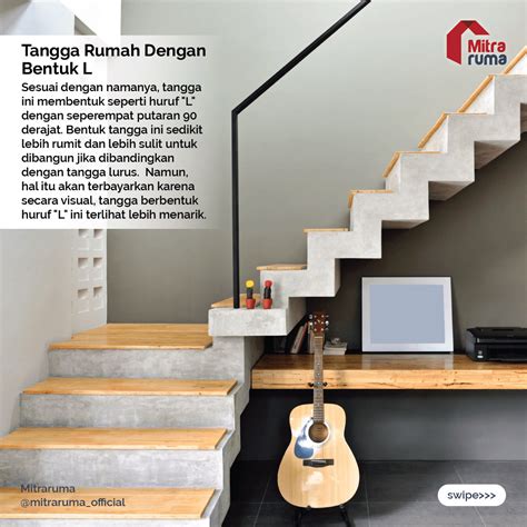 model tangga rumah minimalis  estetik mitraruma