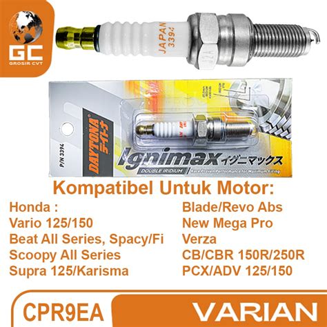 Jual Busi Racing Iridium Beat Vario Karisma Supra X 125 Scoopy Verza