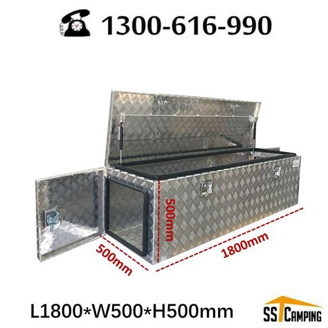 Aluminium Toolbox 3 Door Ute Truck Storage Trailer Tool Box 1800500