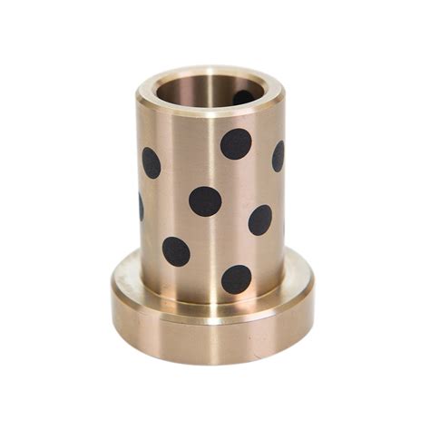 Flange Self Lubricating Bearing Oiless Flanged Bush Graphite Bronze