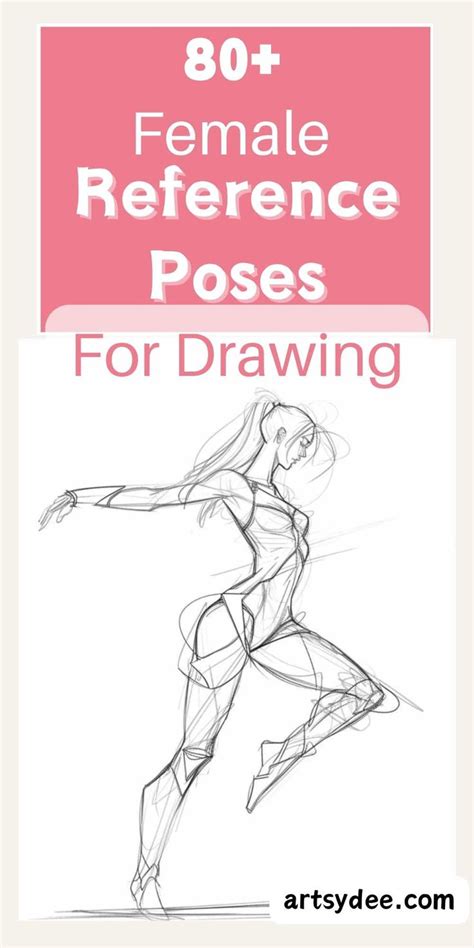 Master The Art Of Figure Drawing With Our 80 Female Pose Reference