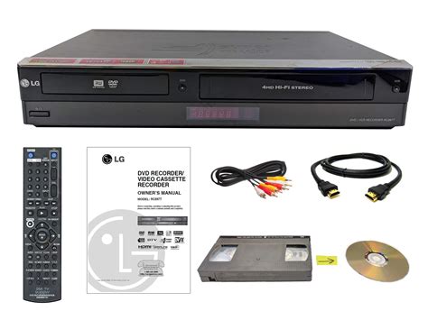 Buy LG VHS to DVD Recorder VCR Combo w/ Remote, HDMI (Renewed) Online ...