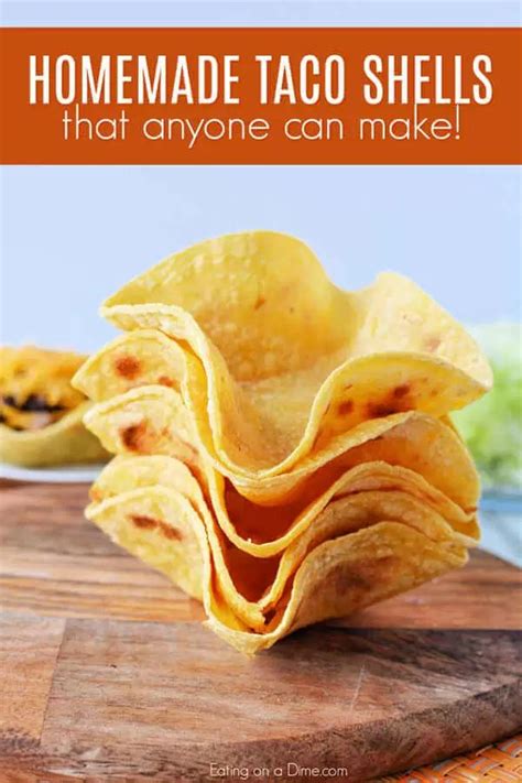 Learn How To Make These Delicious And Homemade Taco Shells They Are So