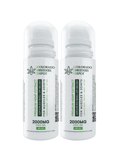 Shop The Best Full Spectrum CBD Roll On Relief 2000MG