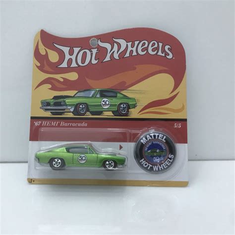 Jual Mattel Hot Wheels Th Anniversary HEMI BARRACUDA Kota Surabaya JonStore Tokopedia