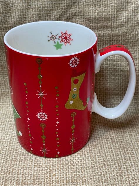 Vintage Starbucks Christmas Mug/starbucks Christmas Stocking Coffee Mug ...