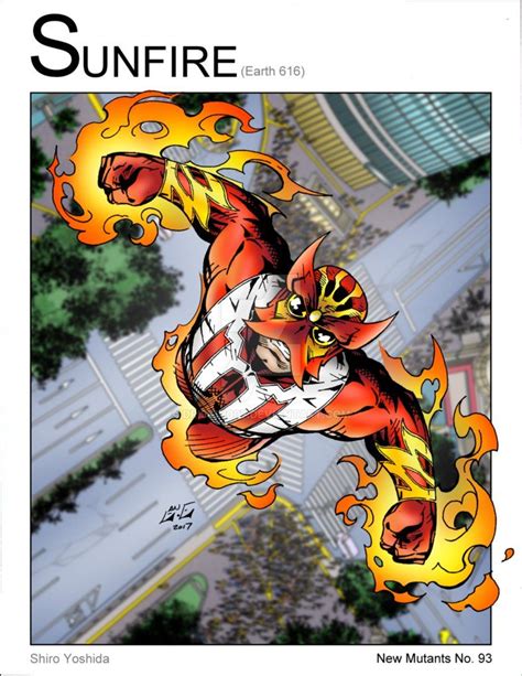 Sunfire Heart Of Tokyo Color By Dristin007 On Deviantart Marvel