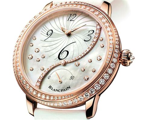 Blancpain Women Off-Centered Hour a new diamond studded timepiece ...