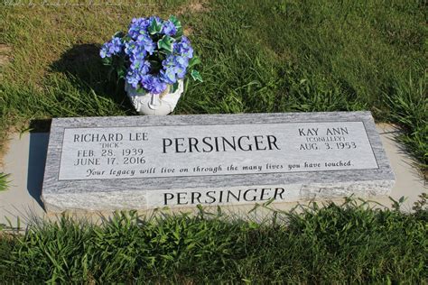 Richard Lee Dick Persinger 1939 2016 Find A Grave Memorial