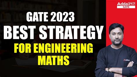 GATE 2023 Preparation GATE Engineering Mathematics Strategy YouTube