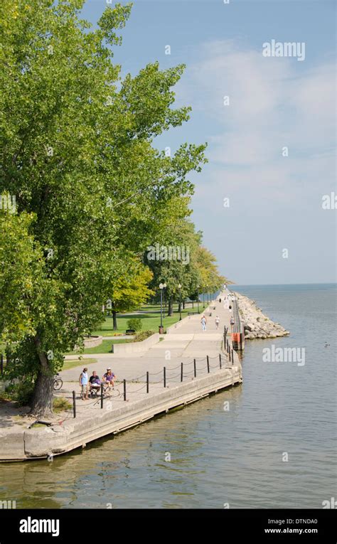 New York Rochester Lake Ontario Port Area Stock Photo Alamy