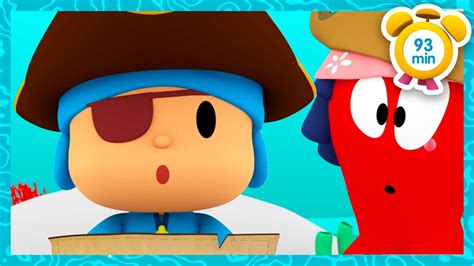 ☠️ Pocoyo English Ahoy Pirates Pirates To The Boarding 93 Min Full Episodes Videos