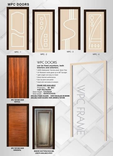 Wpc Doors Wpc Doors Manufacturer Supplier In Hyderabad Telangana