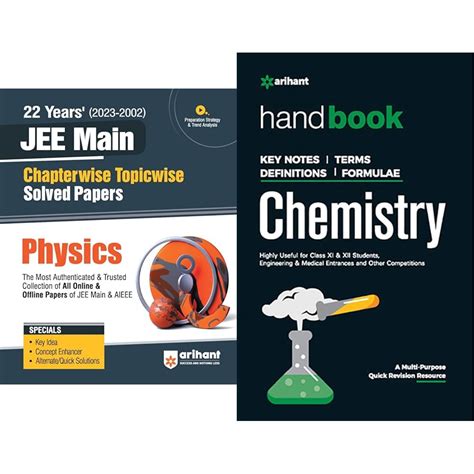 Buy Arihant 22 Years Chapterwise Topicwise 20232002 Jee Main Solved