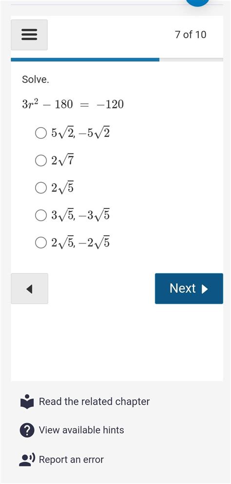 Solved Solve 3r2−180−12052−52272535−3525−25 Read The