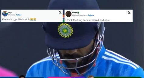 Khatam Ho Gya Bhai Match Fans React As Virat Kohli Flops With The