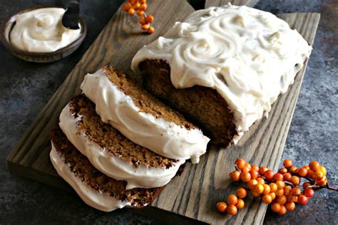 Gingerbread Loaf With Cream Cheese Frosting Recipe